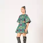 Trapped Medusa Mini Dress