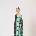 Fluid Kaftan Dress
